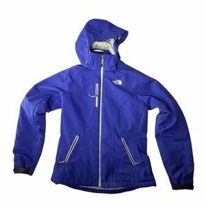 The North Face Womens Primaloft Hooded Jacket Insulated S Purple Outdoor Coat